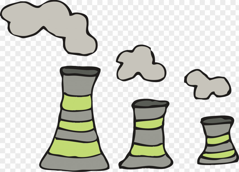 Chimney Chemical Industry Plant Euclidean Vector Engineering PNG