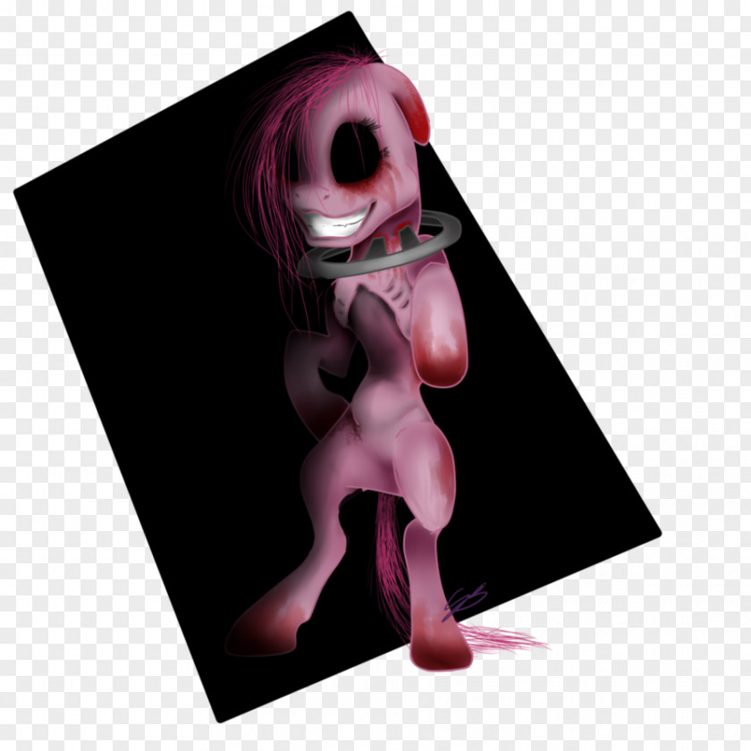 Dark Maiden Of Amnesia Pink M Mouth Character PNG