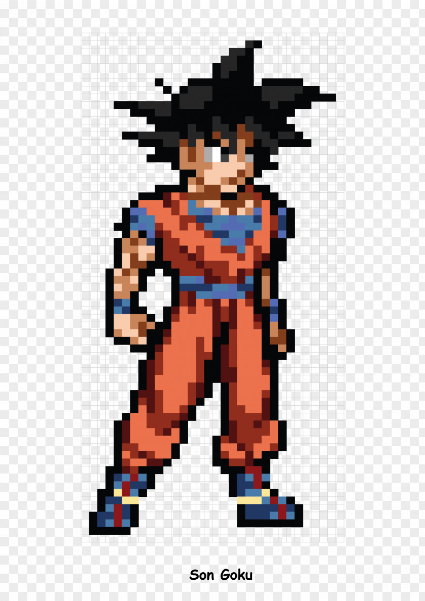 Goku Super Saiyan Character Cartoon PNG
