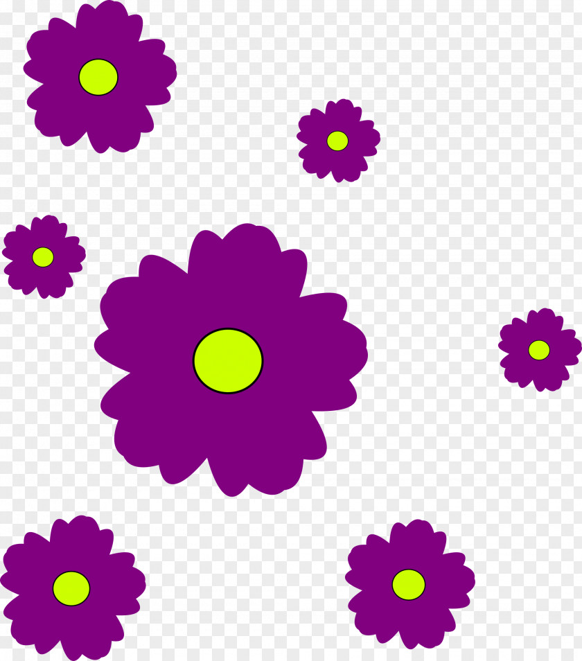 Purple Clip Art Vector Graphics Flower PNG