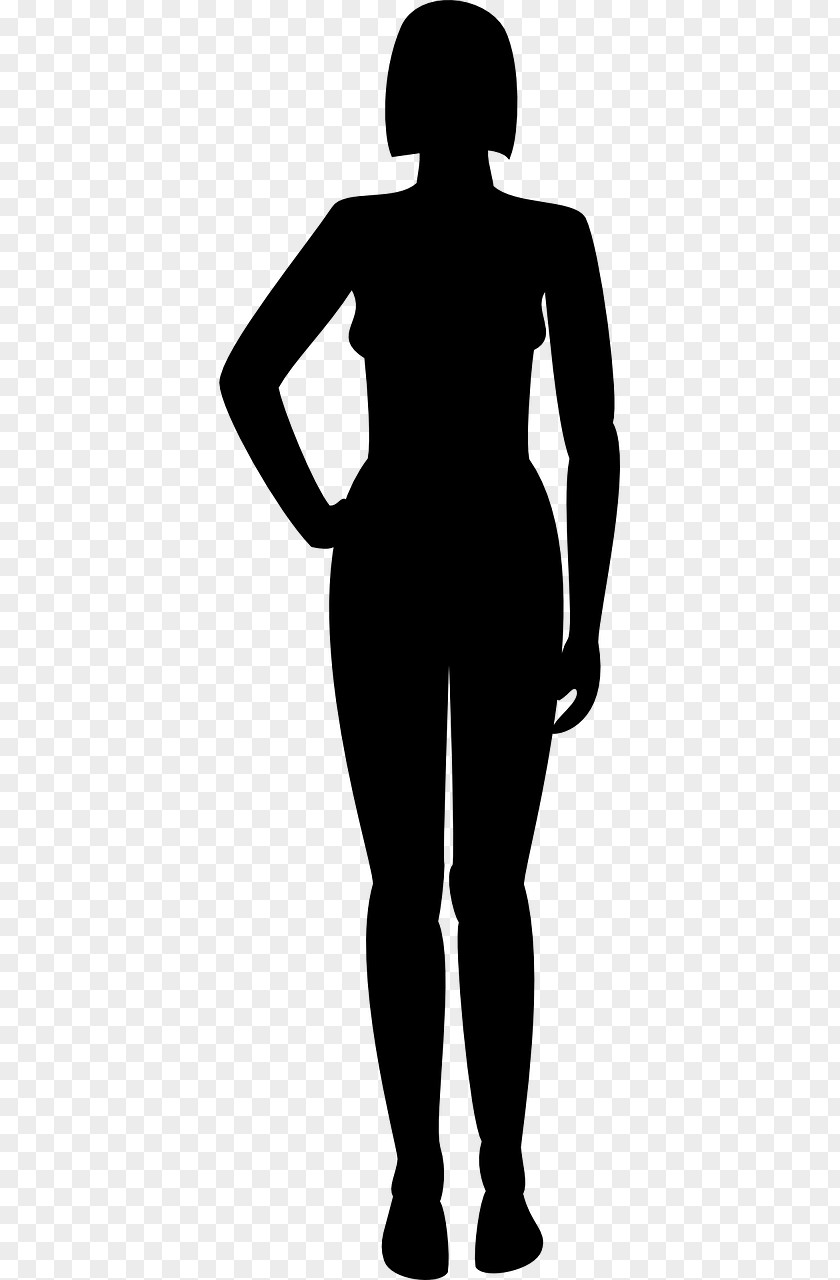 Blackandwhite Wetsuit Woman Cartoon PNG