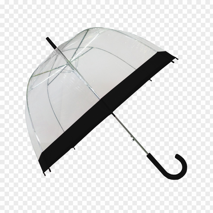 Clear & Black Large Windproof Birdcage U Canvas WomanUmbrella Barbour Raindrop Umbrella By Smati Susino PNG