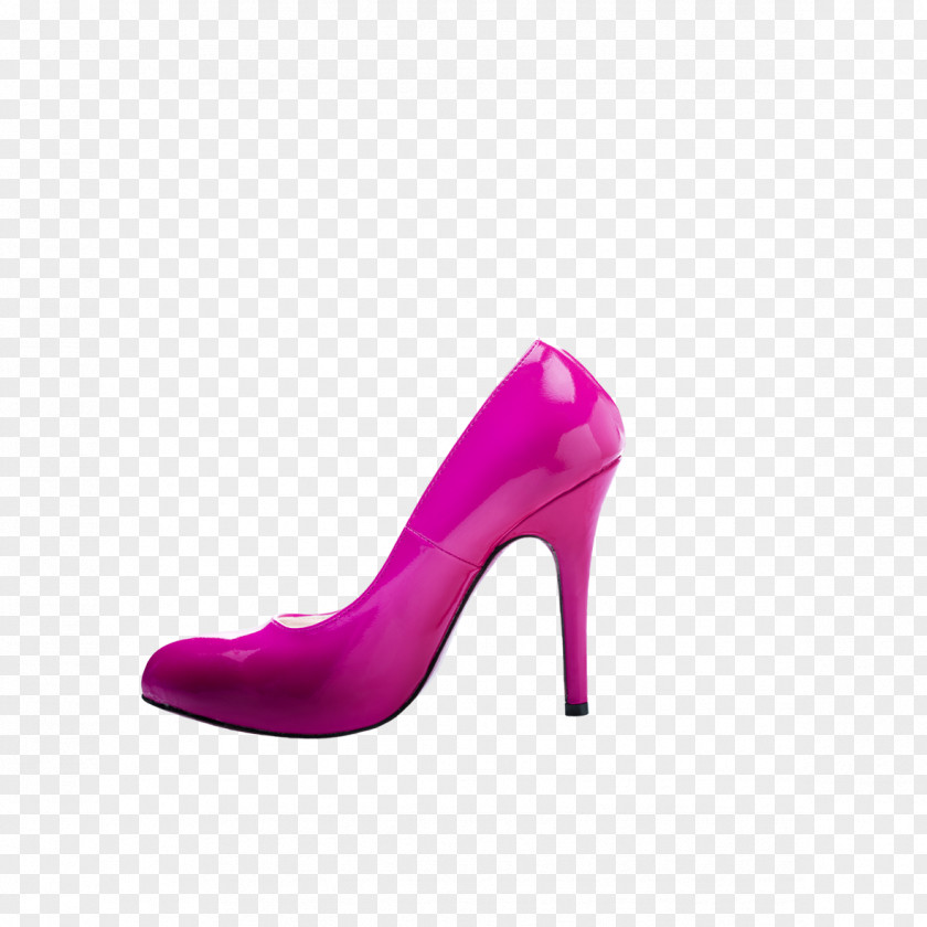 Purple High Heels Shoe High-heeled Footwear Stiletto Heel PNG