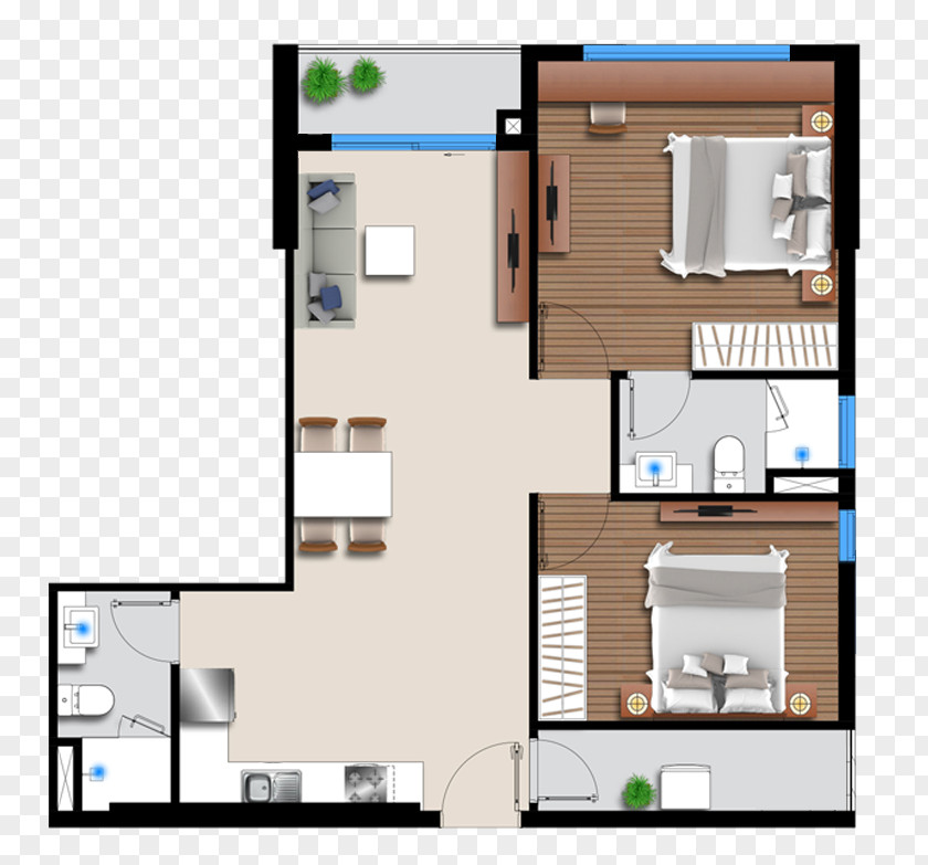 Apartment River City Property Condominium PNG