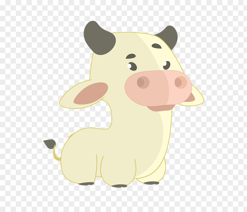 Cartoon Cow Snout Carnivores Animated PNG