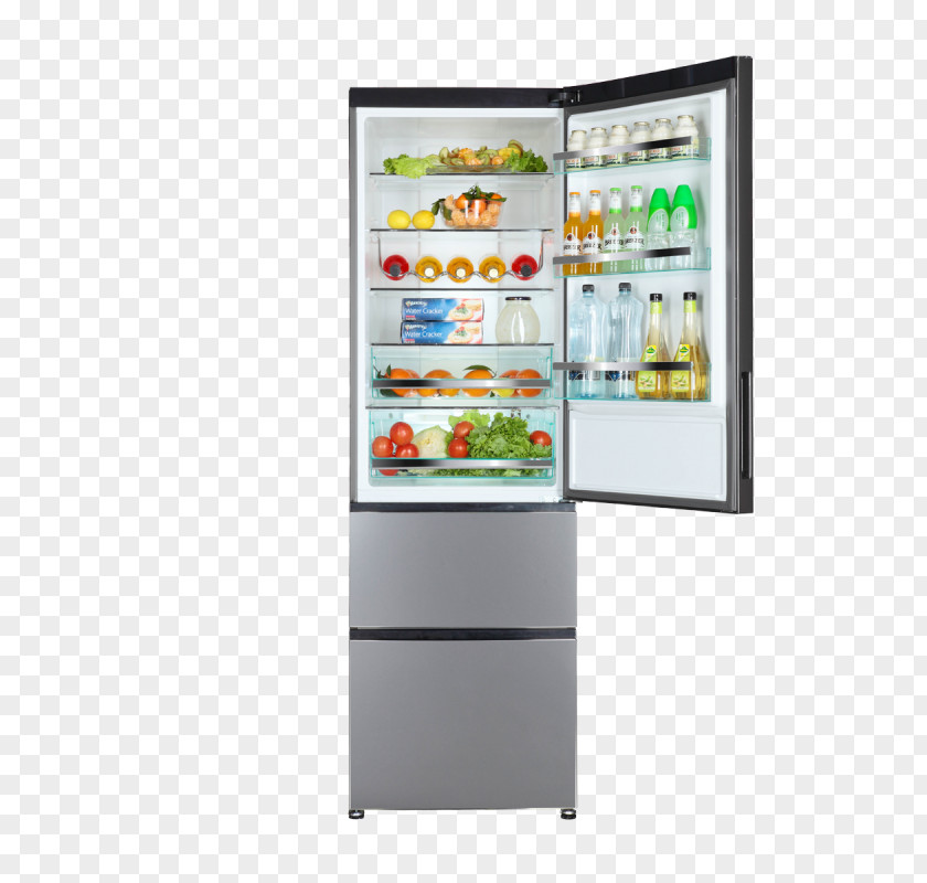 Refrigerator/freezerFreestandingWidth: 59.5 CmDepth: 67.2 CmHeight: 190 Cm347 LitresBottom-freezerClass A++ Auto-defrost Haier A2FE735CXJRefrigerator/freezerFreestandingWidth: CmHeiRefrigerator A2FE735CXJ PNG