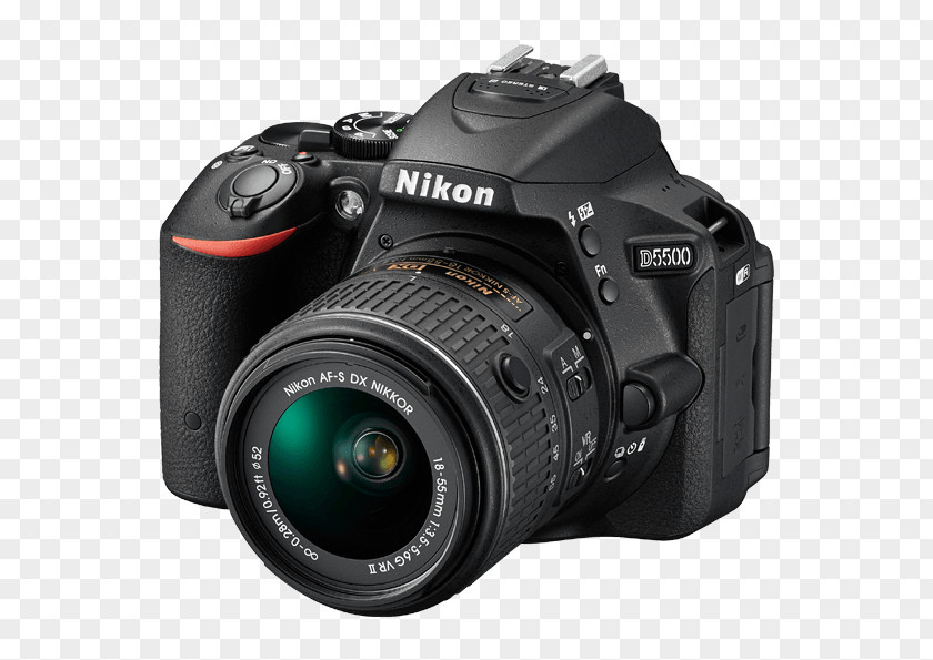 Camera Nikon D5600 D5500 Digital SLR DX Format PNG
