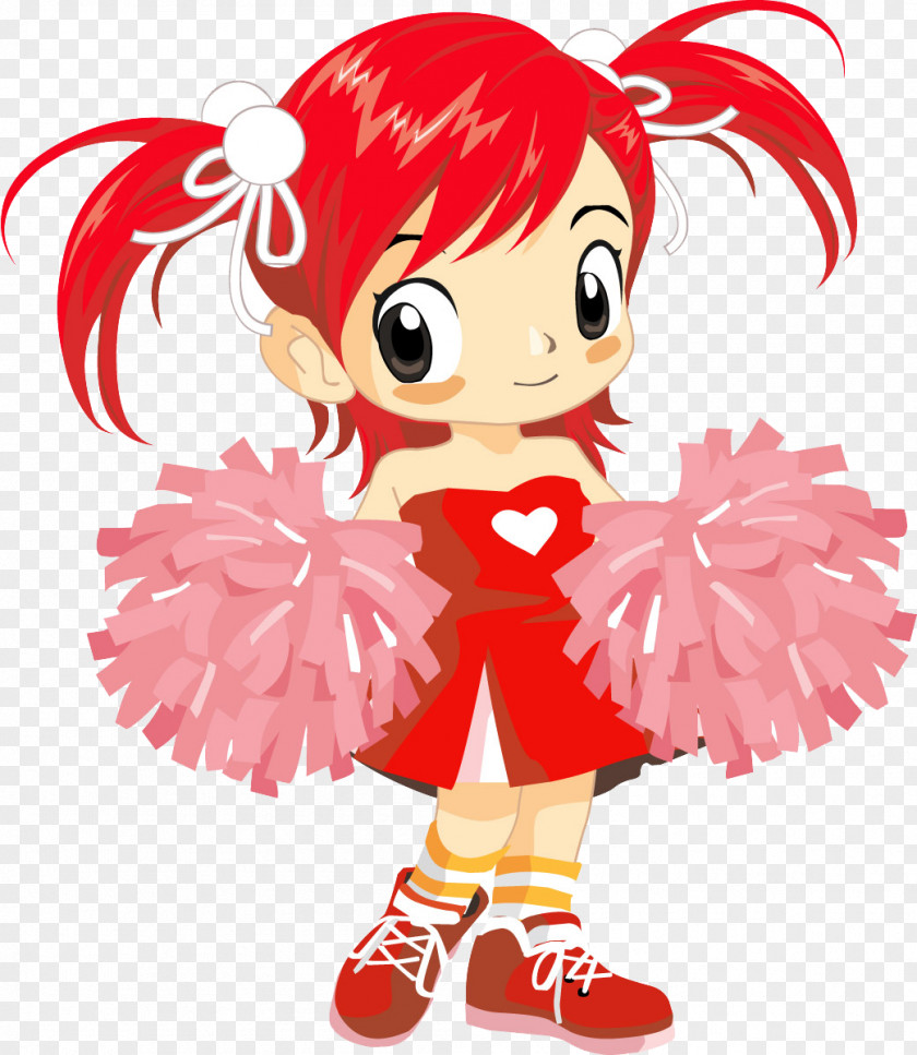 Cartoon Cheerleaders Cheerleading Giphy Animation Clip Art PNG