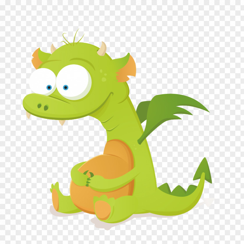 Cartoon Monster Dragon Stock Illustration PNG