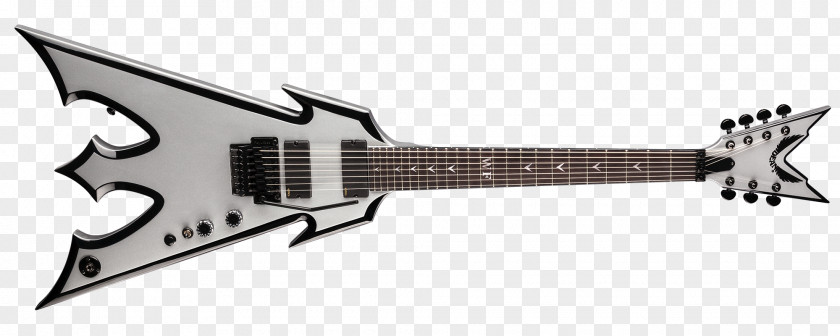 Electric Guitar Dean Dimebag RAZR Series Razorback Guitars Seven-string PNG