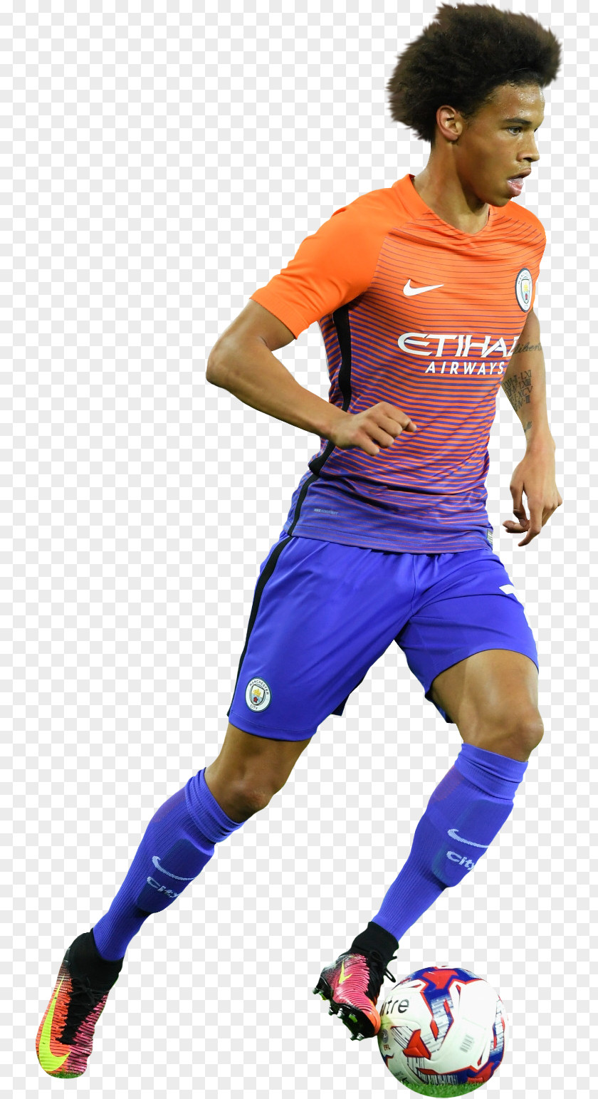 Football Leroy Sané Manchester City F.C. Player Rendering PNG