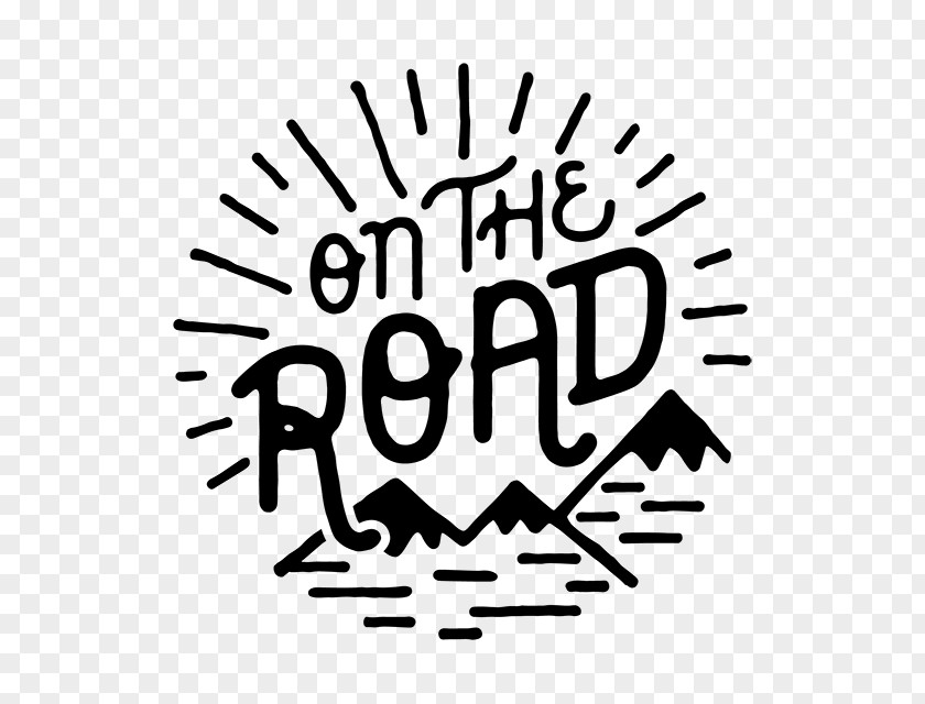On The Road Logo Art PNG
