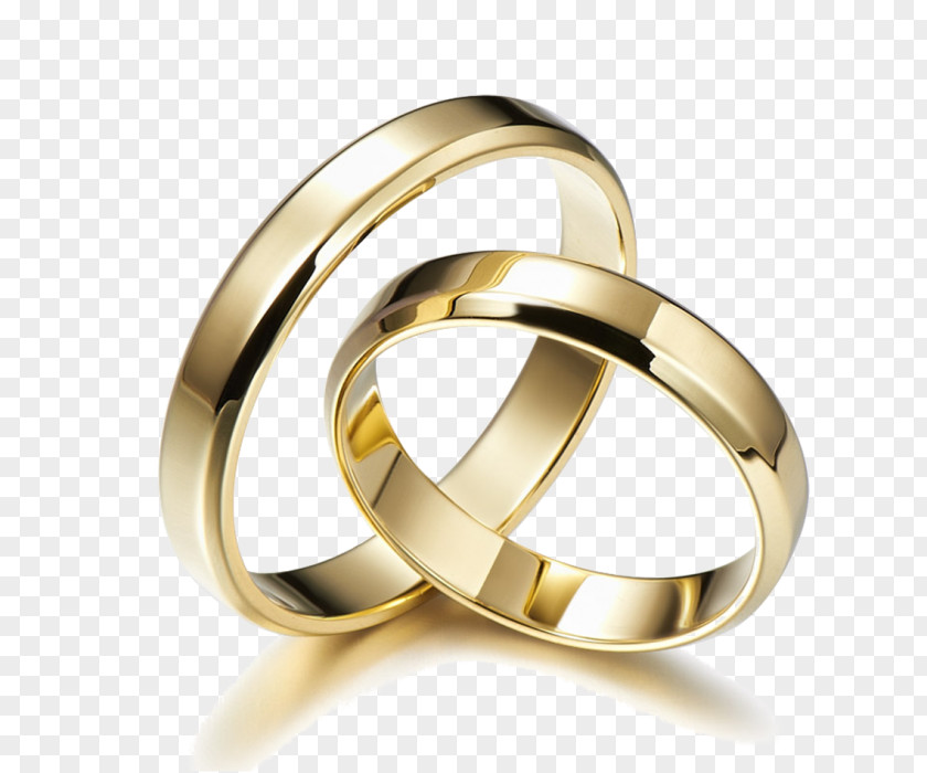 Wedding Ring Gold Białe Złoto Gift PNG