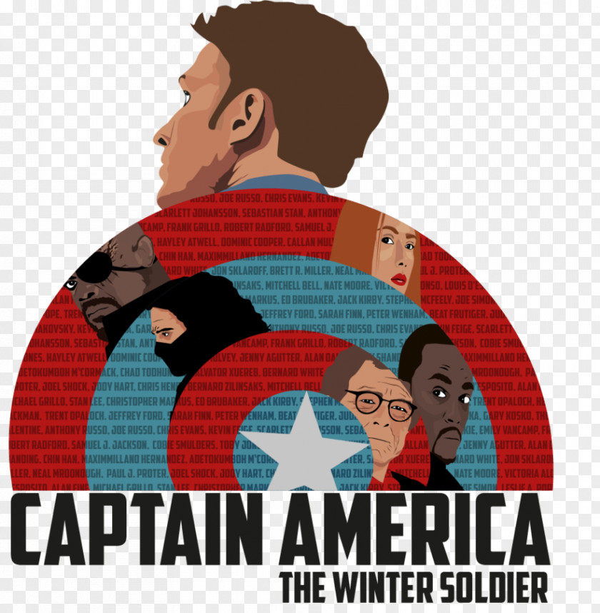 Captain America Digital Painting PNG