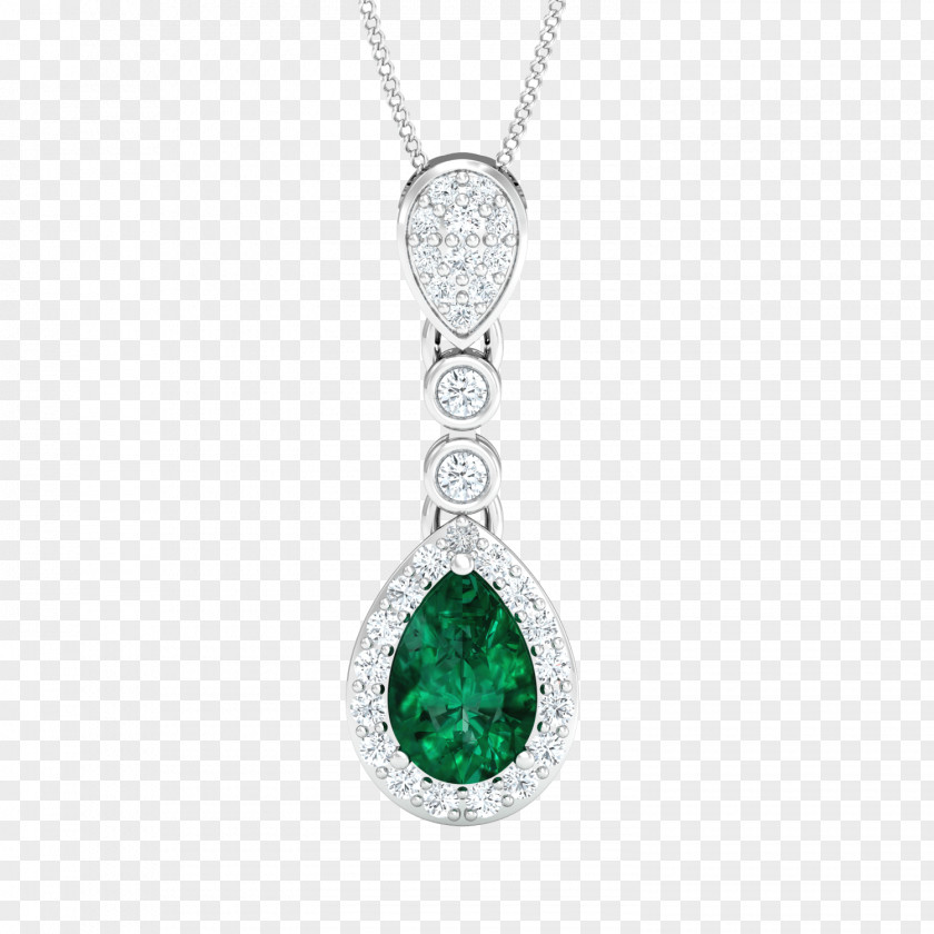 Emerald Charms & Pendants Necklace Jewellery Gemstone PNG