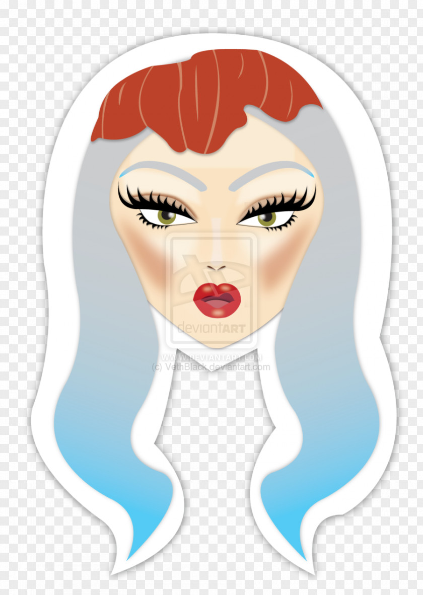 Lady Gaga Black Dress Ear Cheek Jaw Mouth PNG