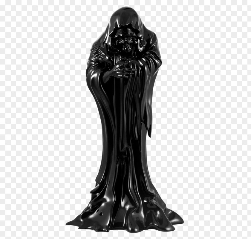 Mighty Jaxx Black Death Sculpture Figurine PNG