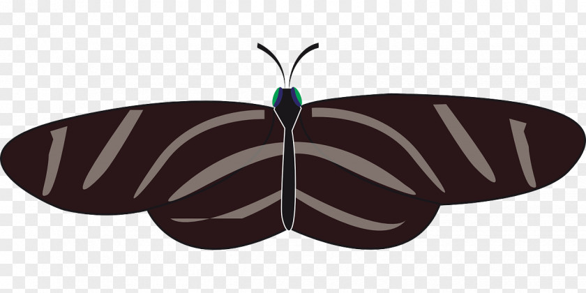 Permanent Free Butterfly Heliconius Charithonia Zebra Clip Art PNG
