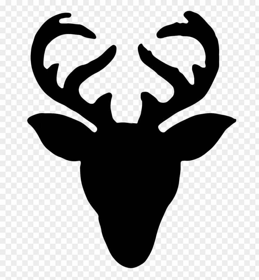 Rudolph Outline Cliparts Reindeer White-tailed Deer Clip Art PNG