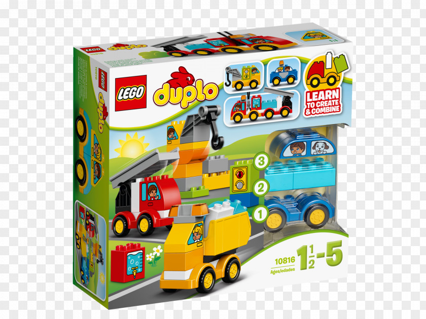 Car LEGO 10816 DUPLO My First Cars And Trucks Toy Lego Duplo PNG