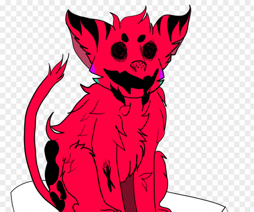 Cat Whiskers Dog Demon Clip Art PNG
