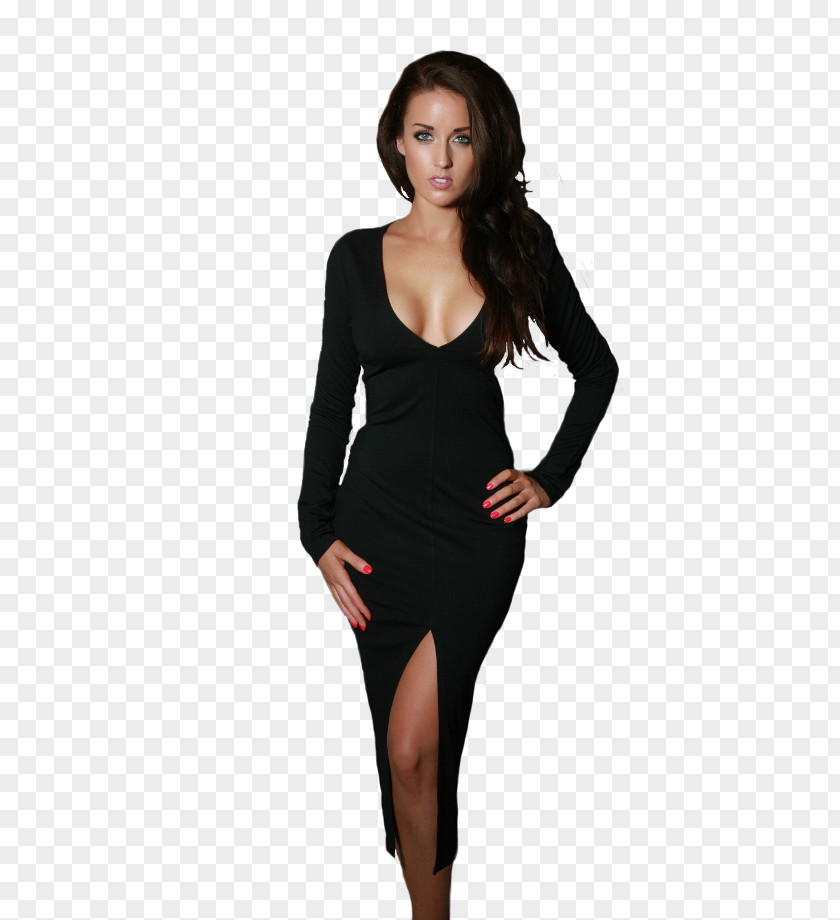 Cocktail Night Kim Kardashian Little Black Dress Bodycon Sleeve PNG