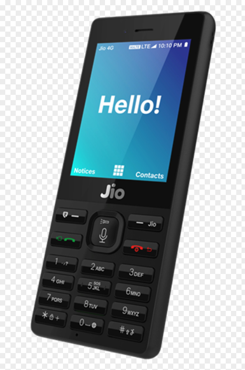 India Jio Mobile Phones Feature Phone 4G PNG