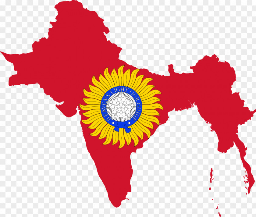 Indian Flag British Raj Company Rule In India Empire Independence Movement PNG