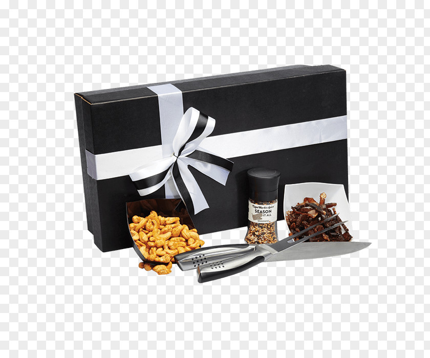 Silver King Hamper Box Food Gift Baskets Knife PNG