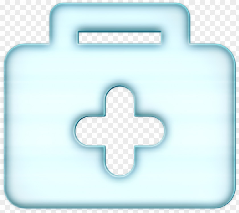 Universalicons Icon Doctor Suitcase With A Cross Medical PNG