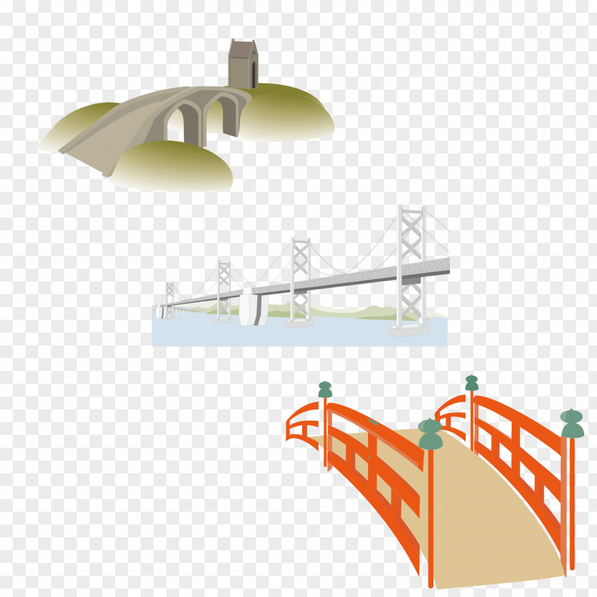 Bridge Vector Material PNG