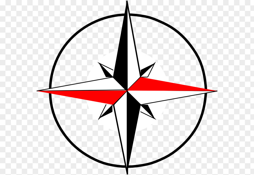 Compass North Rose Cardinal Direction Clip Art PNG