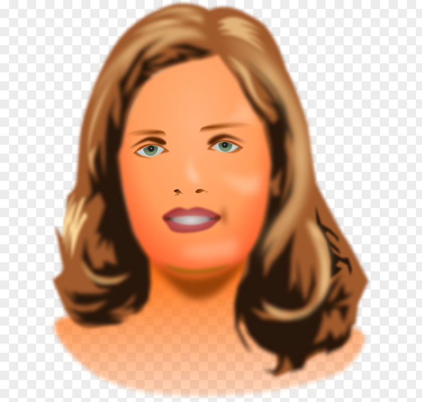 Hair Woman Clip Art PNG