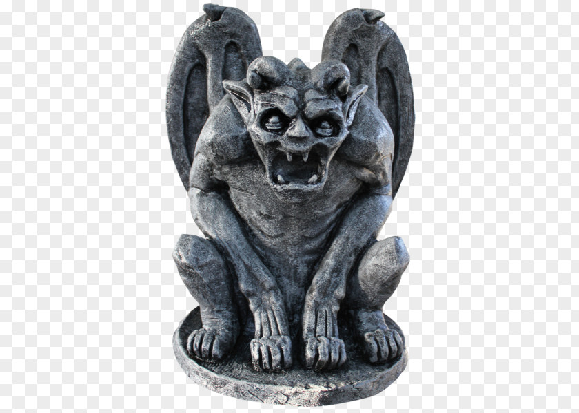 Horror Ghost Gothic Architecture Gargoyle Boss Ornament Statue PNG