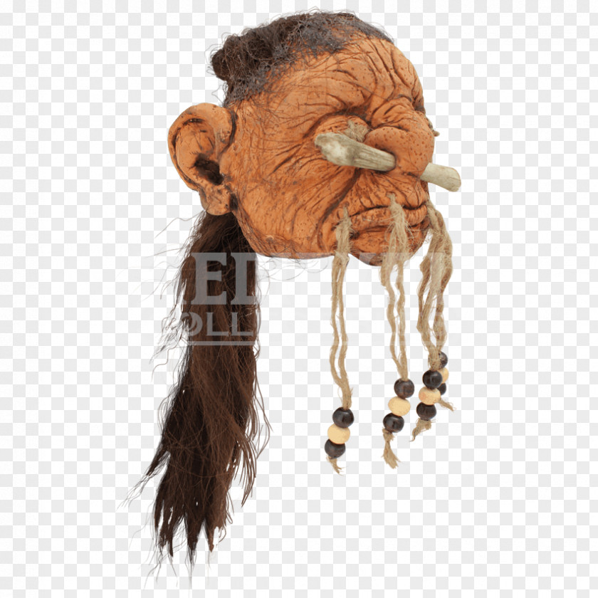 Human Head Shrunken Trophy Costume Live Action Role-playing Game PNG