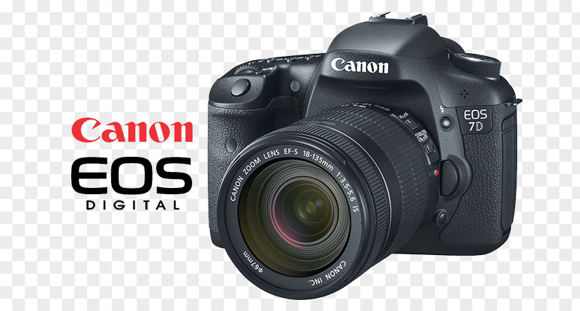 Military Canon EOS 7D Mark II EF-S 18–135mm Lens Camera PNG