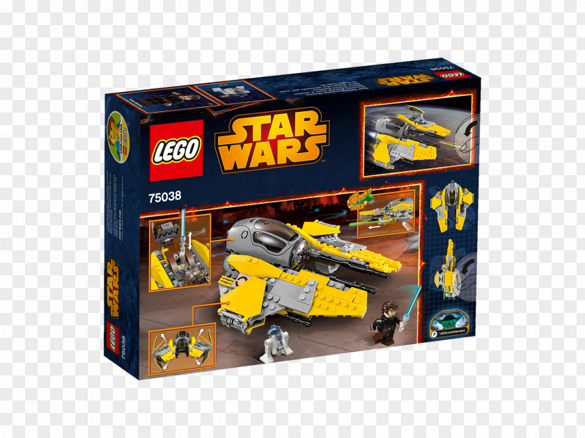 Anakin Skywalker General Grievous Lego Star Wars LEGO 75038 Jedi Interceptor PNG