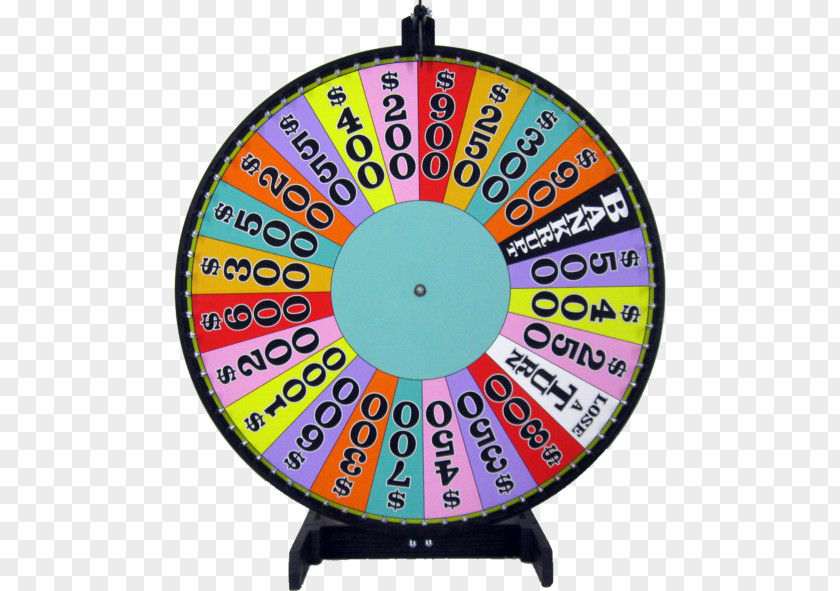 Fortune Wheel Game Show Prize PNG