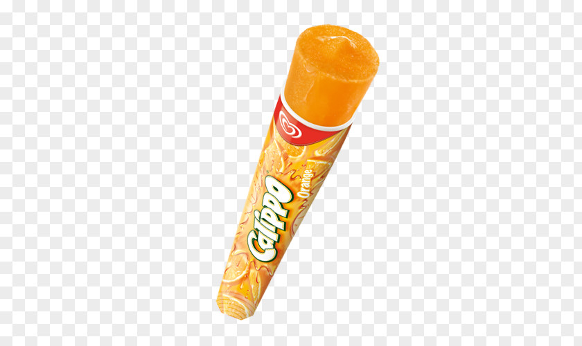 Ice Cream Calippo Orange Gelato Lipton PNG