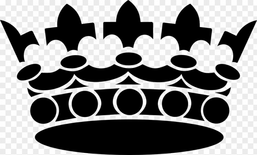 Logo Blackandwhite Crown PNG