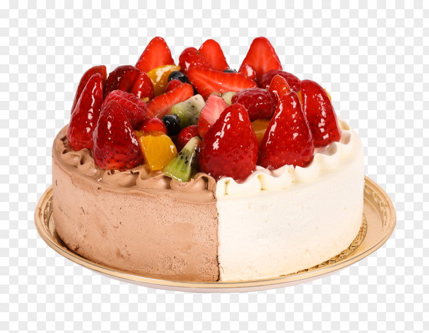 Mix Fruit Fruitcake Cream Pavlova Cheesecake Strawberry Pie PNG