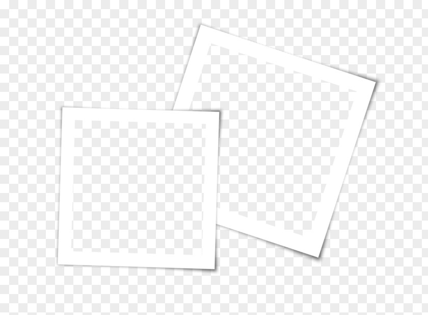 Polaroid Paper Line Angle Product Design PNG