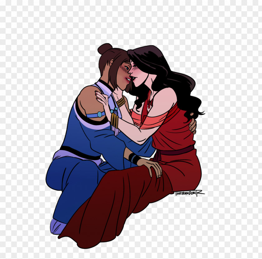 Kiss Korra Wedding Hug Homo Sapiens PNG