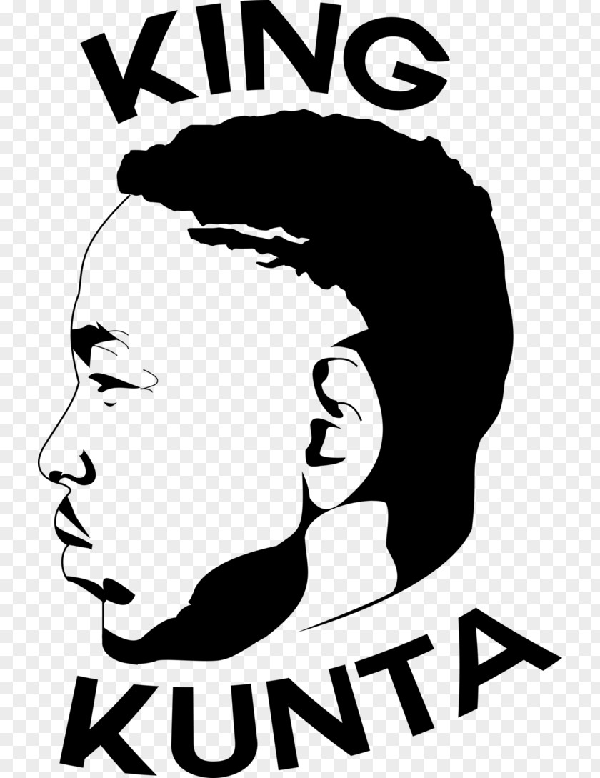 Post Malone The Damn Tour Black And White King Kunta Logo PNG