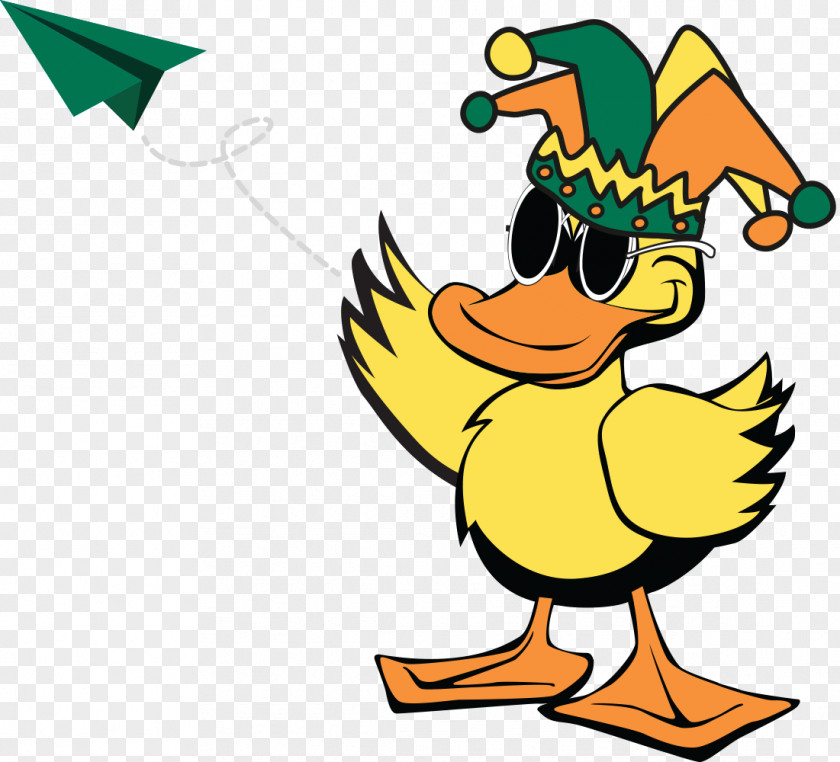 Throwing Paperrplanes Duck Quick Quack Car Wash Auto Detailing PNG