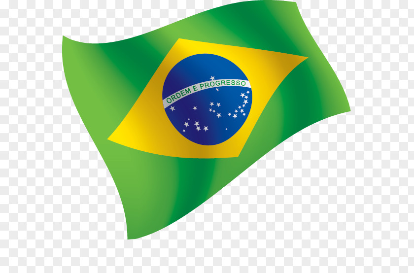 Flag Of Brazil Vector Graphics Banner Illustration PNG