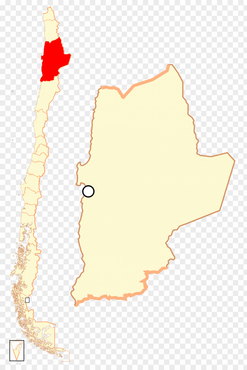 Map Antofagasta Tarapacá Region Atacama Wikipedia PNG
