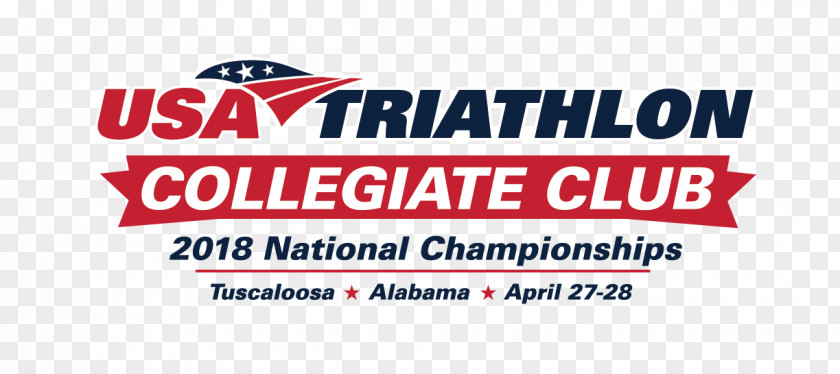 USA Triathlon Tuscaloosa Logo Banner PNG