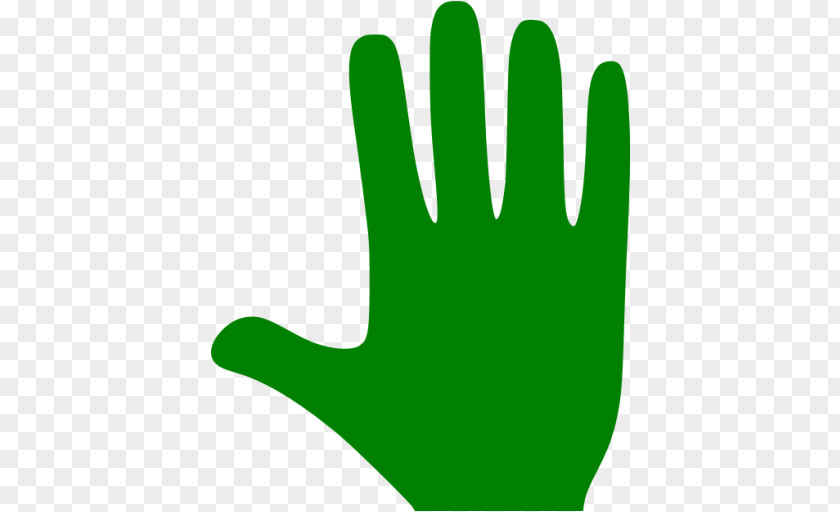 Hand Green Thumb Color Clip Art PNG