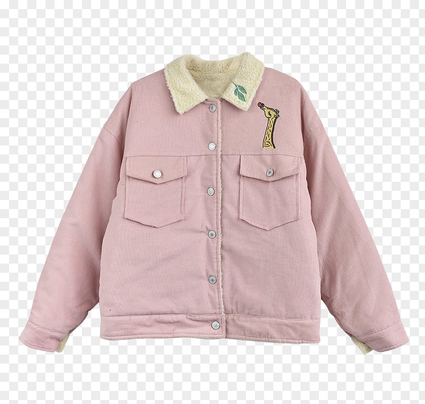 Pink Jacket Outerwear Designer PNG